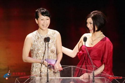 2009香港金像獎(左:葉童-右:夏文汐)