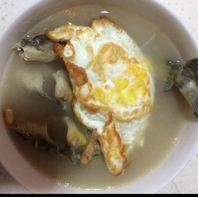 汪刺魚荷包蛋湯