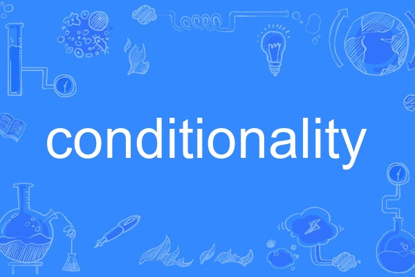 conditionality conditionality