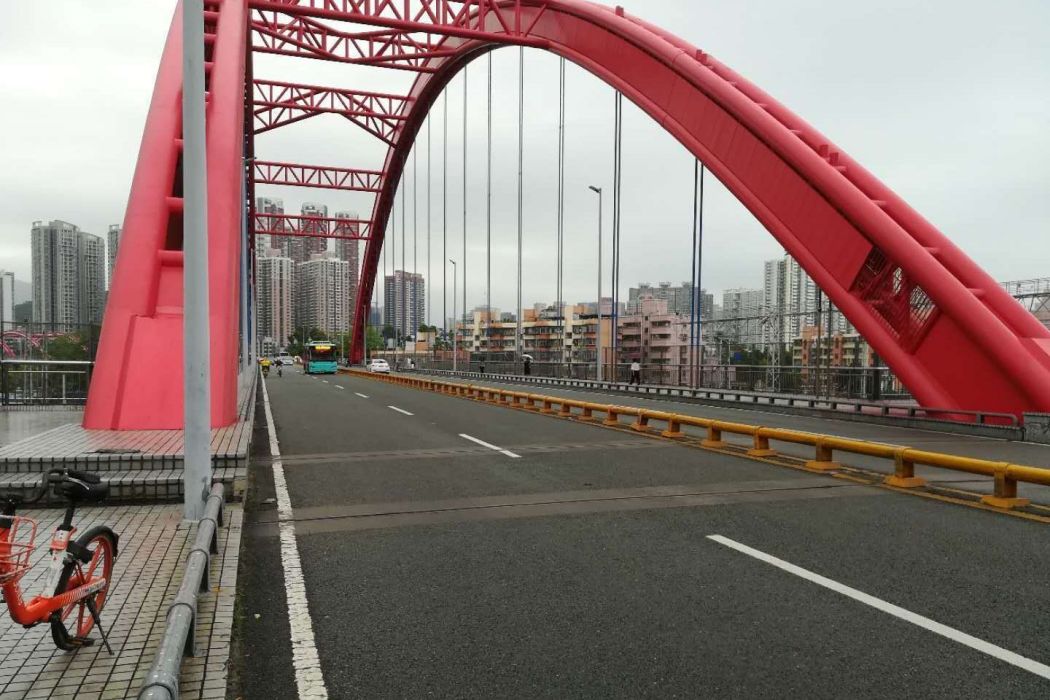 彩虹橋(中國廣東省深圳市境內橋樑) 彩虹橋(中國廣東省深圳市境內橋樑)