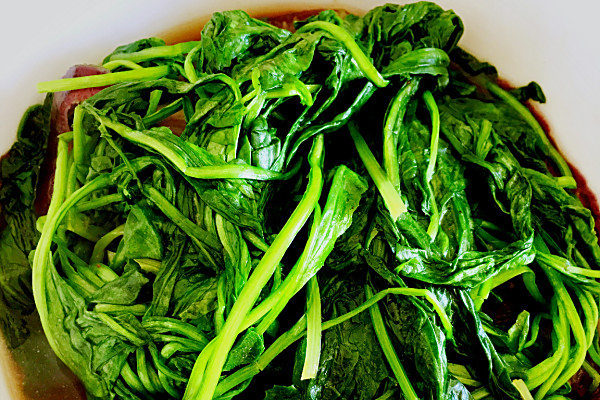 素炒薺菜 素炒薺菜
