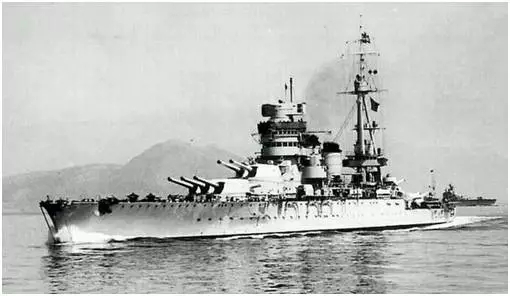 義大利的加富爾號戰列艦