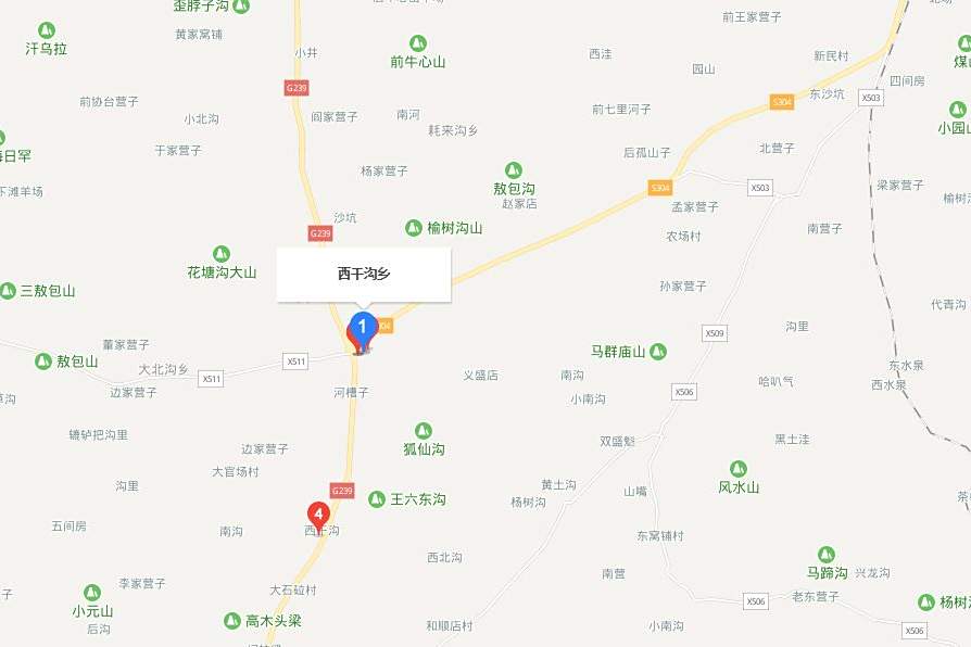 西乾溝鄉 西乾溝鄉