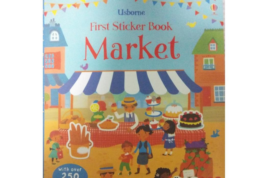 Usborne First sticker Book: Market Usborne First sticker Book: Market