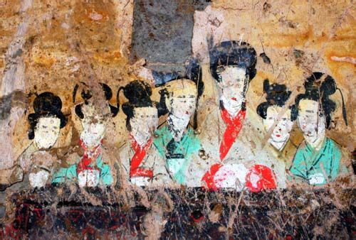 西漢末年壁畫墓