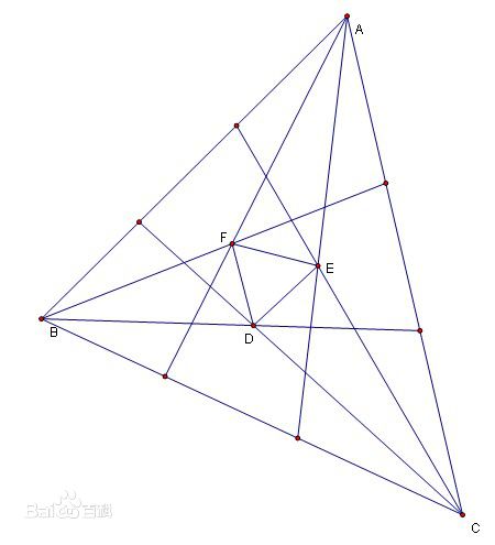 莫雷角三分線定理