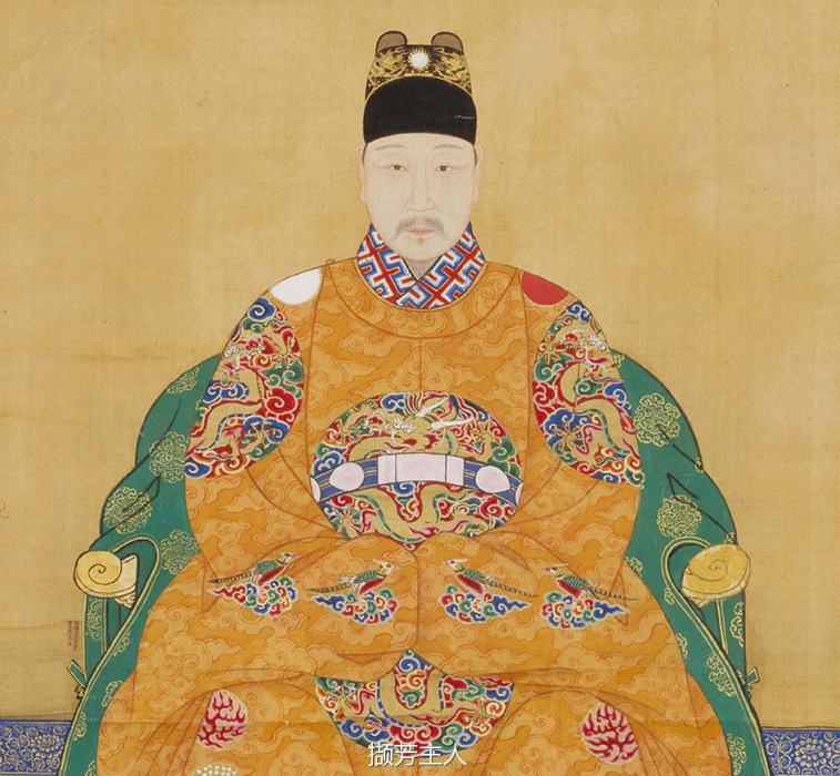 明光宗坐像 明光宗坐像