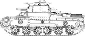 97式中型坦克線圖
