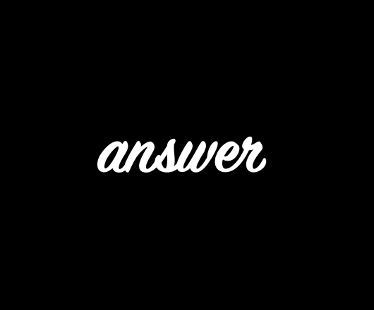 answer(詞語)