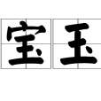 寶玉(漢語辭彙) 寶玉(漢語辭彙)