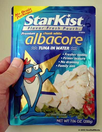 Starkist出品的軟包裝鮪魚