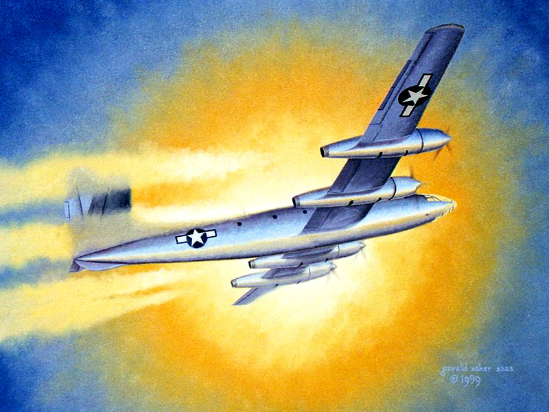 XF-12偵察機航空畫
