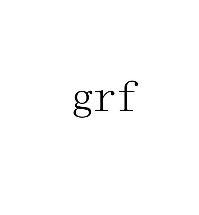 GRF(商標) GRF(商標)