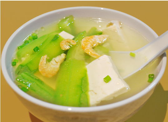 絲瓜豆腐 絲瓜豆腐
