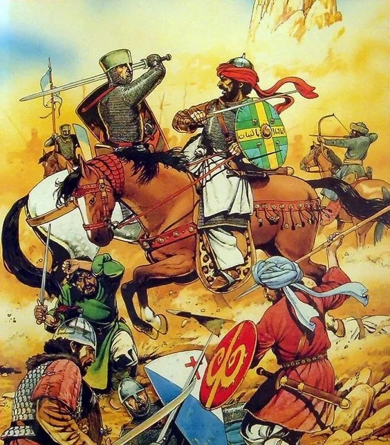 來自西部的塞爾柱和阿拉伯部隊 都剛剛同十字軍打完仗