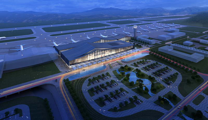 中國航空規劃設計研究總院有限公司麗水機場航站樓設計方案