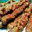 新疆烤羊肉串飯