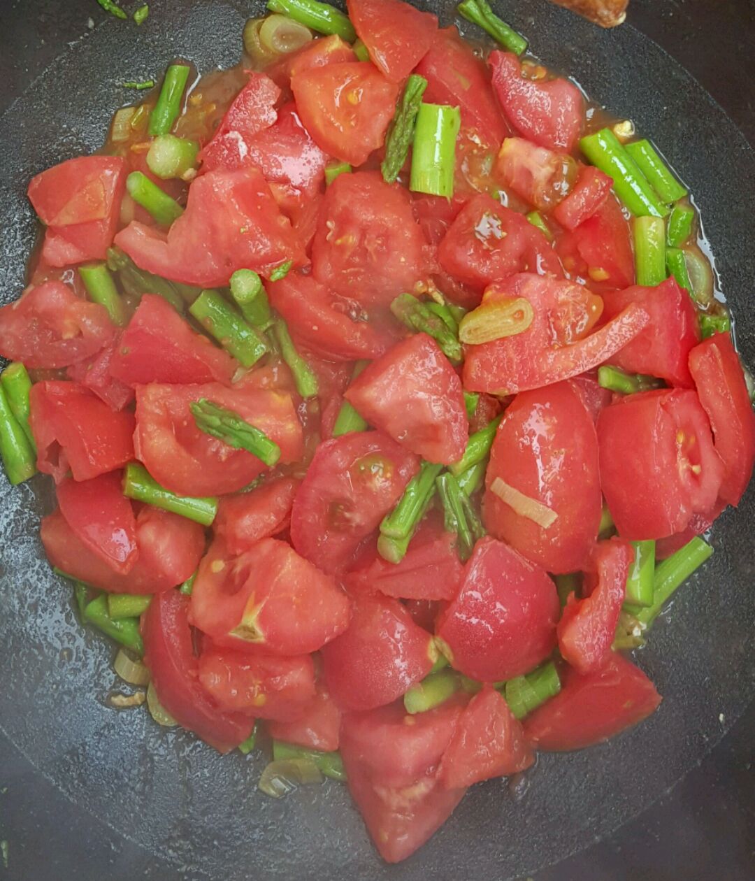 西紅柿炒蘆筍
