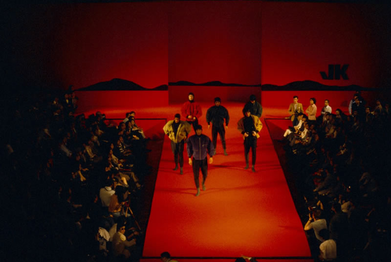 1985年在北京飯店舉行的時裝秀