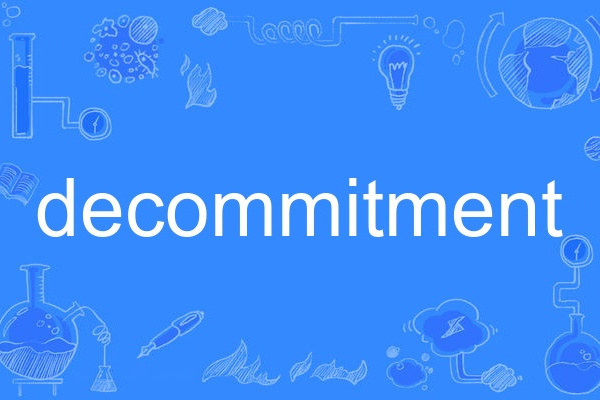 decommitment decommitment