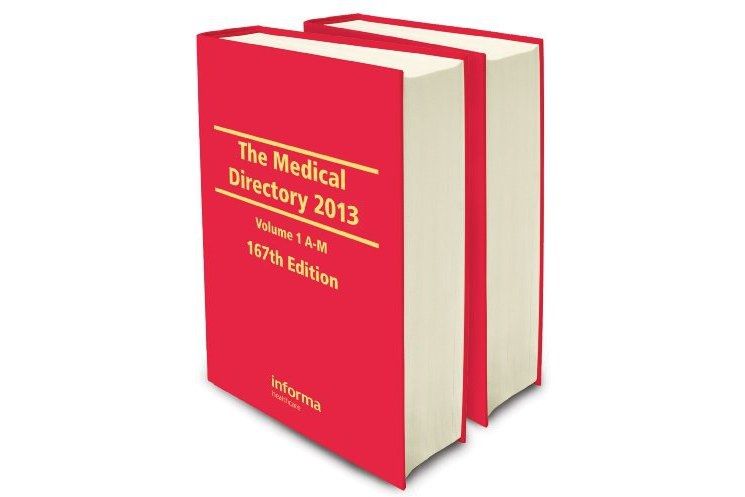 The Medical Directory 2013 The Medical Directory 2013