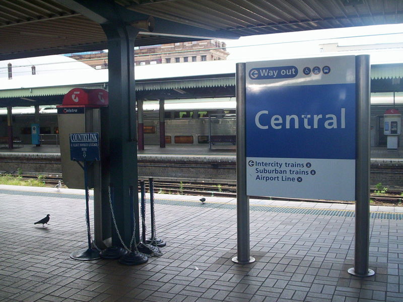 Platform at Central Station