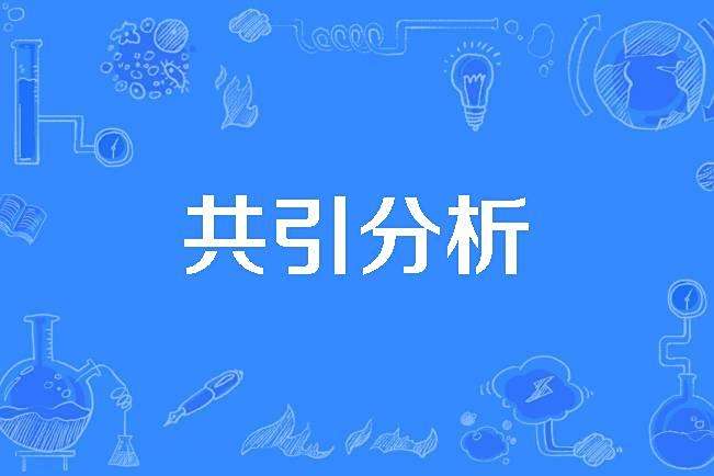 共引分析 共引分析