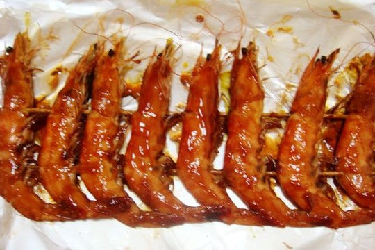 叉燒蝦 叉燒蝦