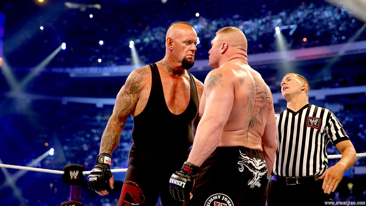 Undertaker在第三十屆摔角狂熱上。