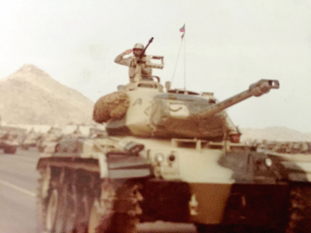 M41輕型坦克在沙烏地阿拉伯
