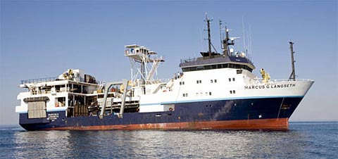美國“馬庫斯·朗塞特”號科學考察船