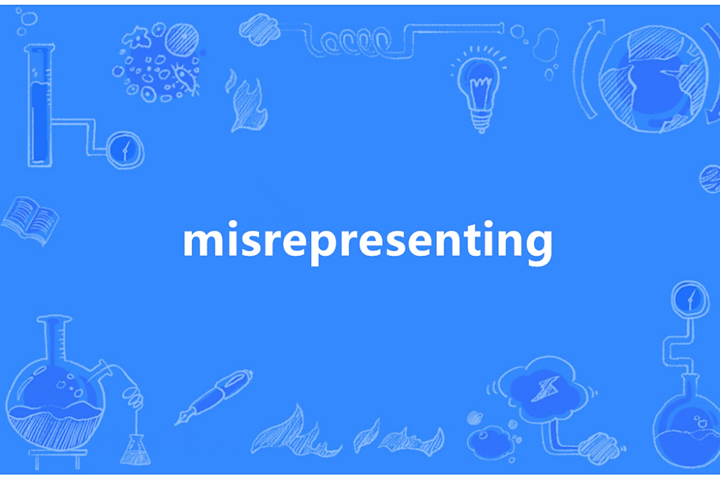 misrepresenting