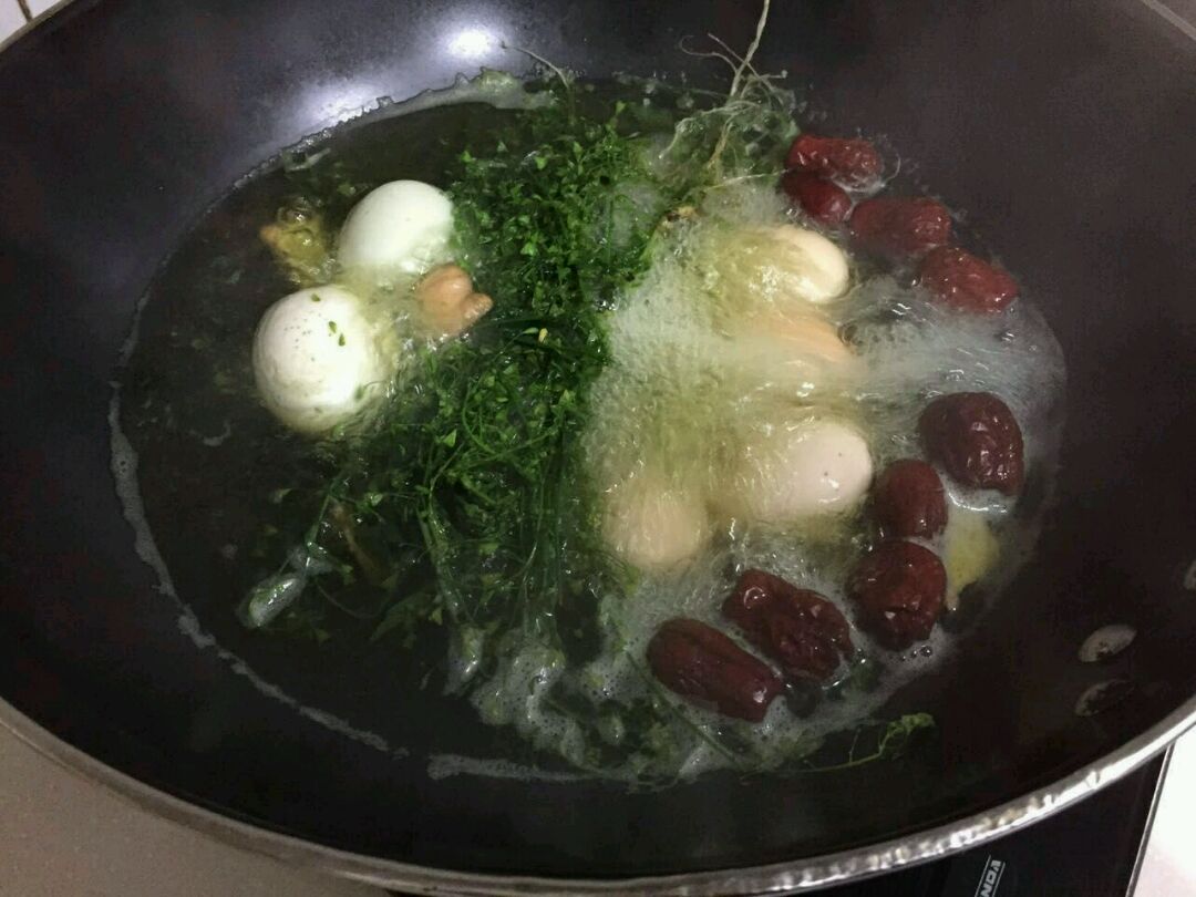 地菜煮雞蛋