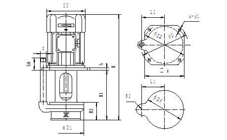 GYB工具機泵結構圖
