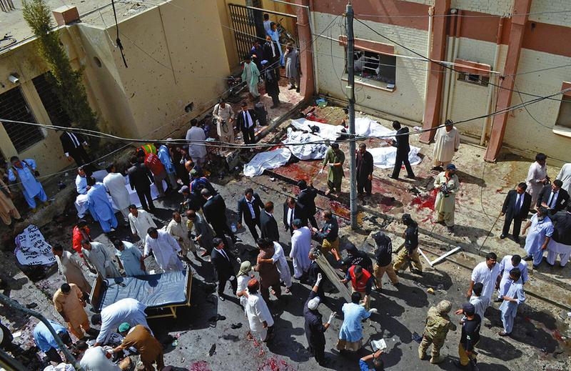 8·8巴基斯坦醫院襲擊事件(8·8巴基斯坦醫院炸彈襲擊事件)