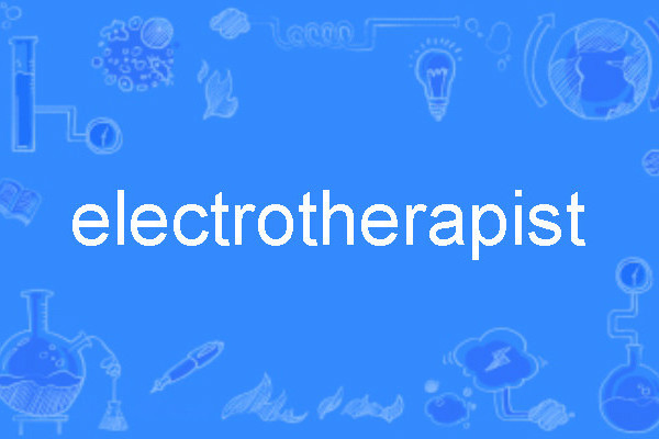 electrotherapist electrotherapist