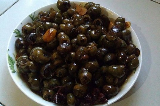 紅燒螄螺 紅燒螄螺