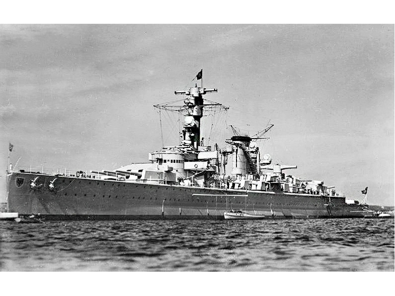 法國海軍對抗的德國戰列艦