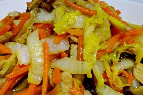 白菜三絲 白菜三絲