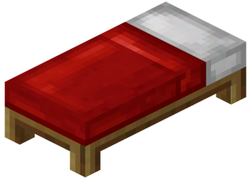 床(遊戲《Minecraft》中的一種物品)