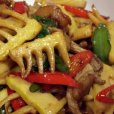 鮮筍炒煙肉