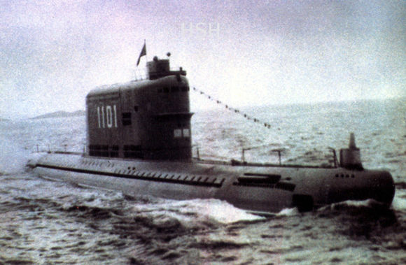 031型潛艇-改裝前的1101號
