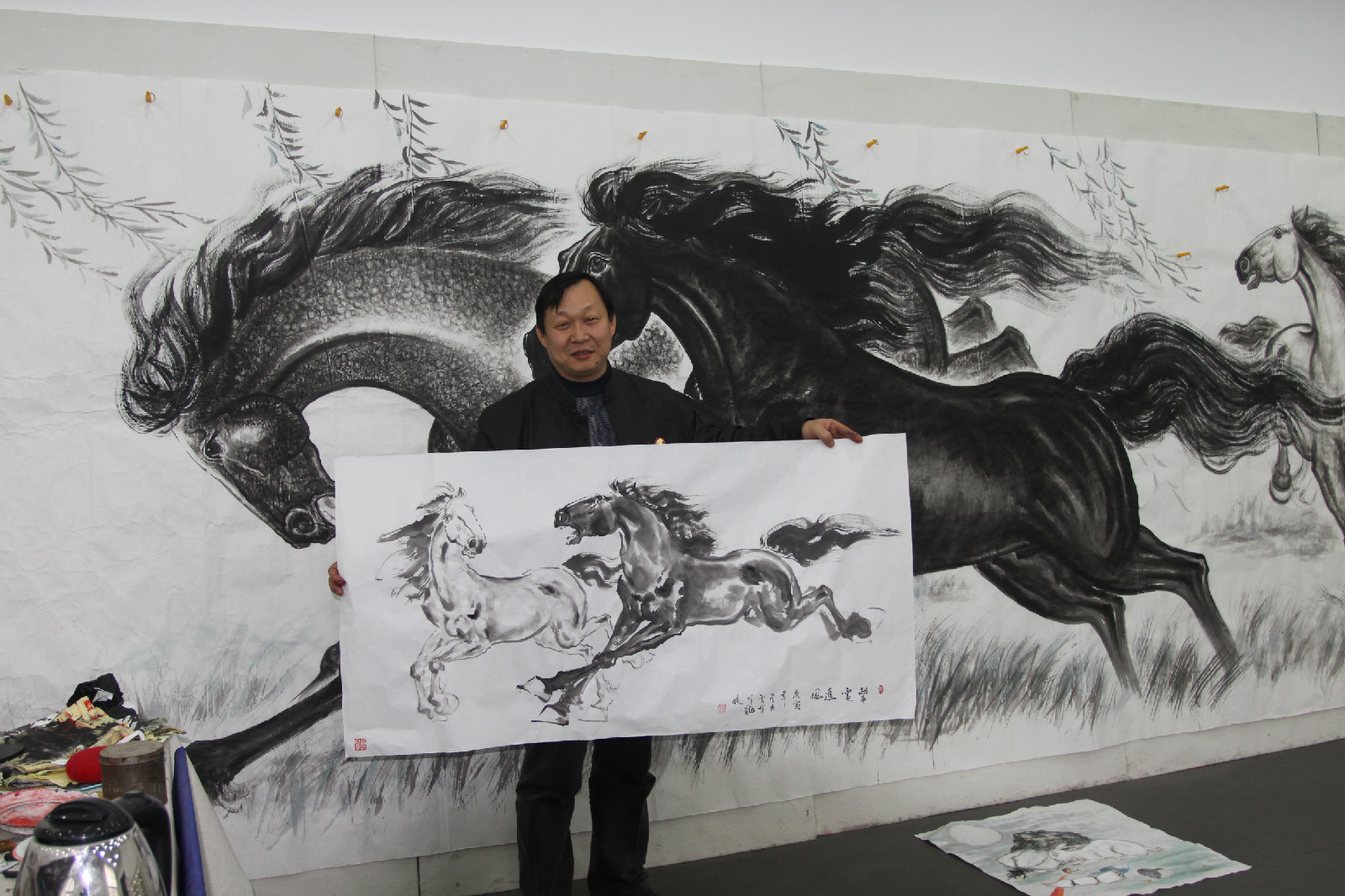 胡雪峰和他的畫作