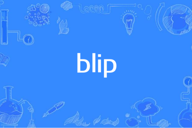 blip blip