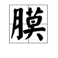 膜(漢字) 膜(漢字)