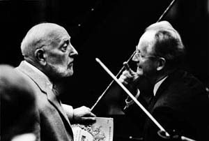 1965年的肯普夫與指揮家歐內斯特·安塞梅