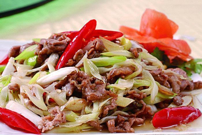 蔥香羊肉