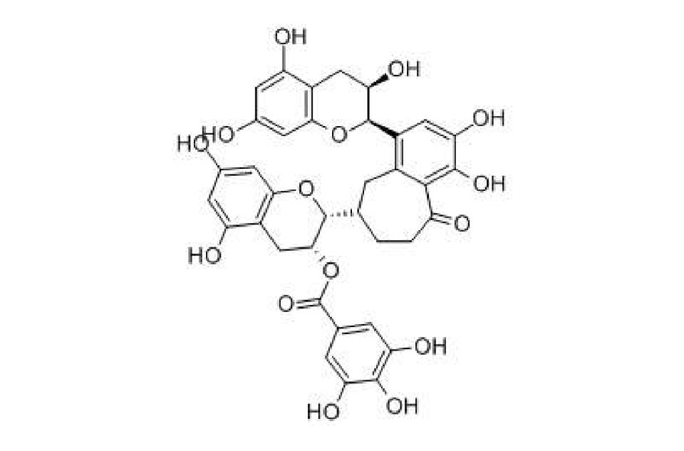茶黃素-3\x27-沒食子酸酯(茶黃素-3-沒食子酸酯)