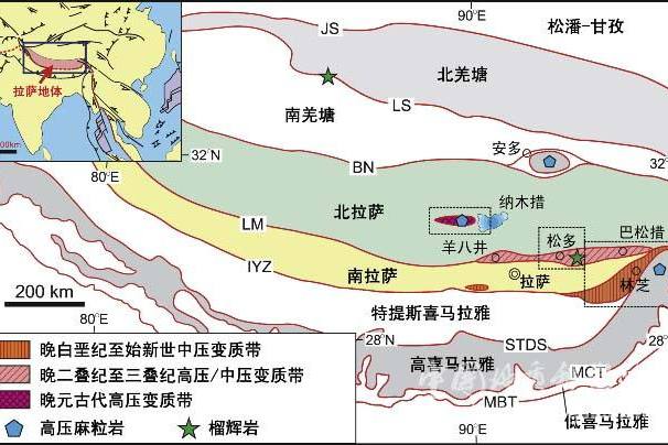 拉薩地體 拉薩地體