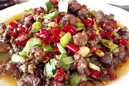 桂花兔肉 桂花兔肉